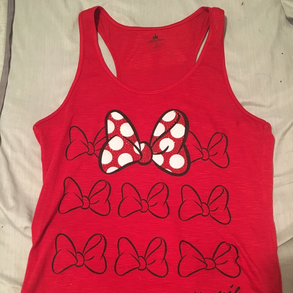 Minnie Mouse Racerback Tee